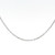 14K White Gold 16" 1 mm Cable Chain 30005141 | Shin Brothers**