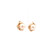 14K Yellow Gold Pearl Stud Earrings 42003640 | Shin Brothers*