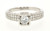 81010115 Silver CZ Engagement Ring