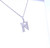 14K White Gold Diamond Initial "N" Charm 51001432 | Shin Brothers Inc**