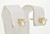 41060390 14K Yellow Gold and 1.0 ct Diamond Push Back Stud Earrings