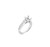 18K White Gold Engagement Ring Setting  11003422 | Shin Brothers**