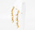 14K Yellow Gold Opal Heart Earrings 42001848 | Shin Brothers* 
