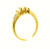 14K Yellow Gold Diamond Past, Present, Future Ring 11003587  | Shin Brothers* *