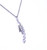 52001461 14K White Gold CZ Journey Charm