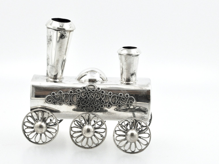 Sterling Silver Handmade Antique 3D Display Train 80000673 | Shin Brothers*