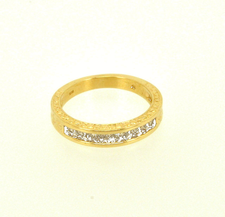 10K Yellow Gold 0.27ctw Diamond Wedding Band 19000169