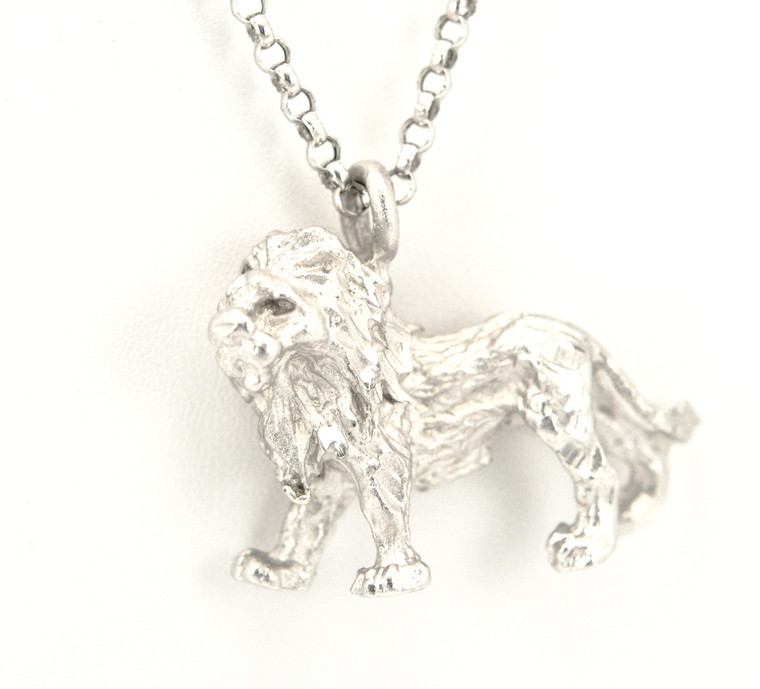 Sterling Silver Lion Charm 85010329