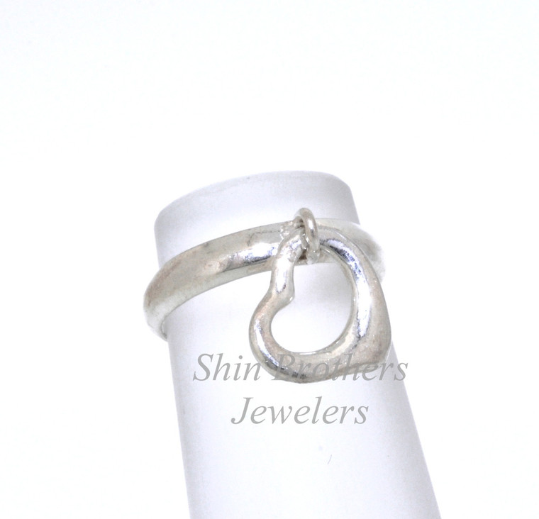 Sterling Silver Adjustable Heart Toe Ring 80000578