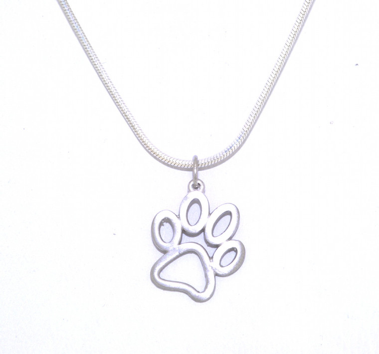 14K White Gold Dog's Paw Charm 50003008 | Shin Brothers*