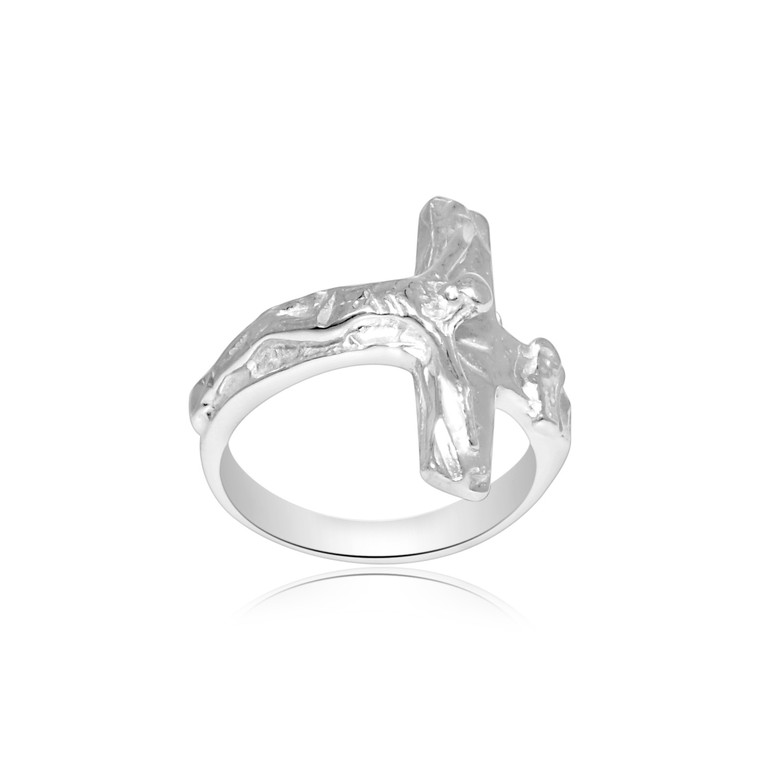 Sterling Silver Cross Ring 81010512