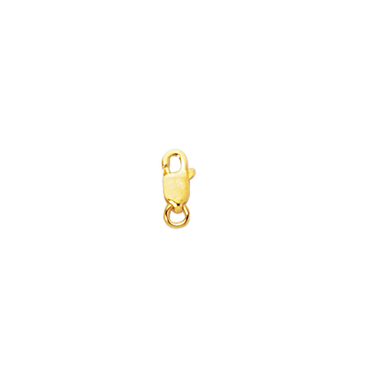 14K Yellow Gold 8.0mm Shiny Lobster Clasp  SH-45/1