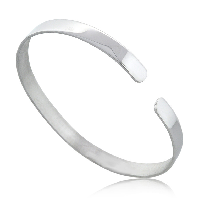 Sterling Silver Cuff Bangle 82210199 | Shin Brothers*