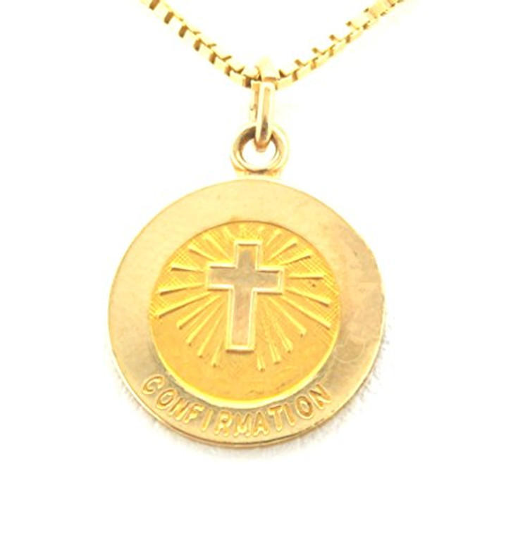  14K Yellow Gold Confirmation Charm 50000045 | Shin Brothers*