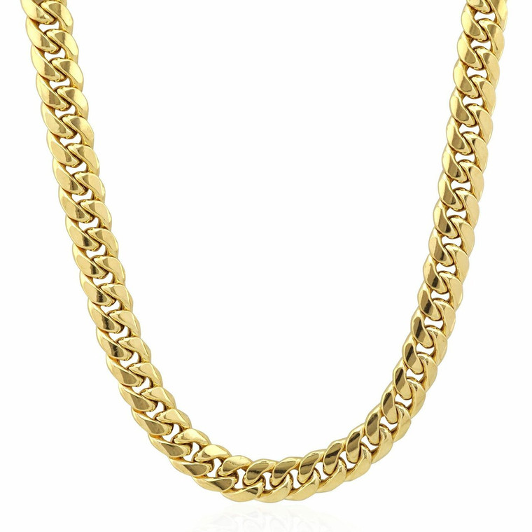 14K Yellow Gold Men's Miami Cuban Chain 30004436 | Shin Brothers*