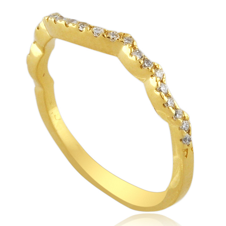 14K Yellow Gold Diamond Enhancer Ring 11006234 | Shin Brothers*