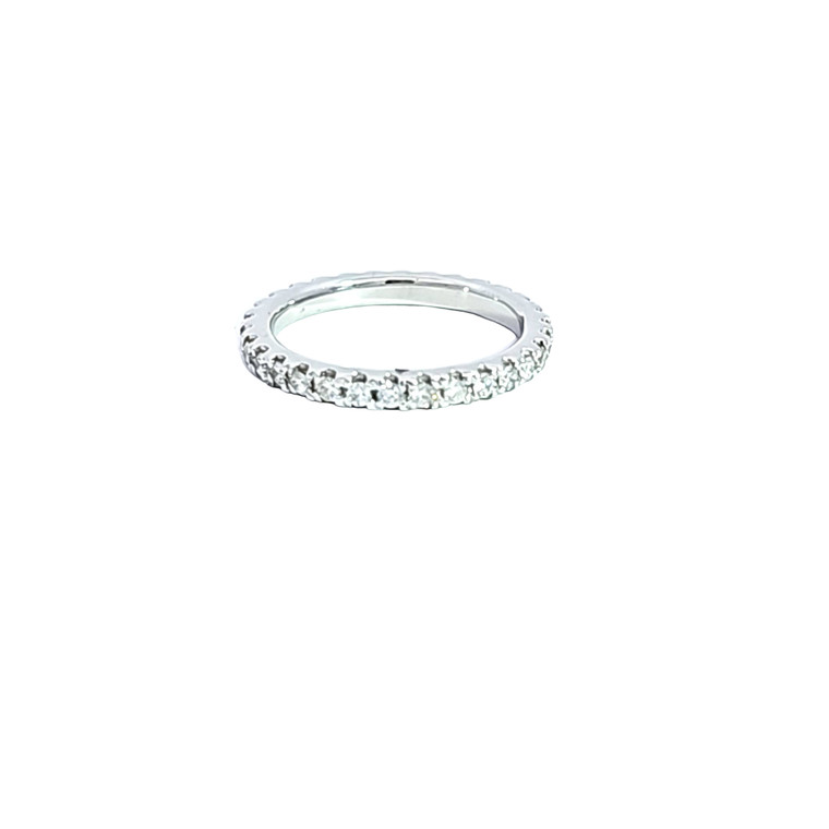 14K White Gold Diamond Band 11006061 | Shin Brothers*