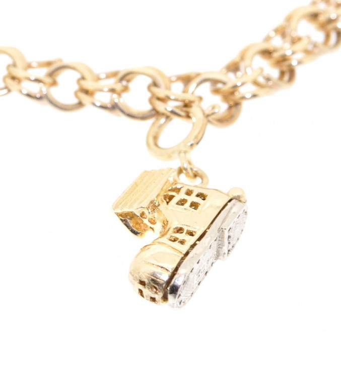 14K Yellow Gold Shoe House Charm 50001916 | Shin Brothers*