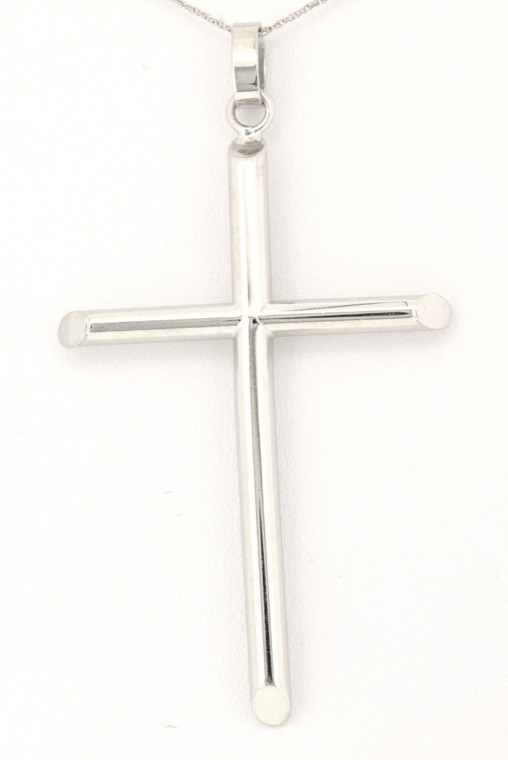  Silver Plain Cross Charm 85010152