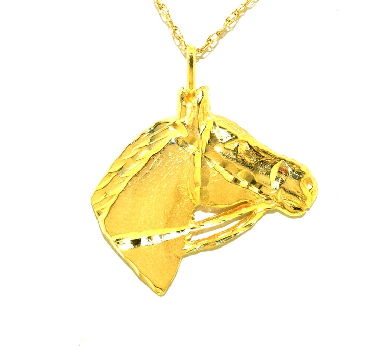 14K Yellow Gold Horse Charm 50002112 | Shin Brothers*