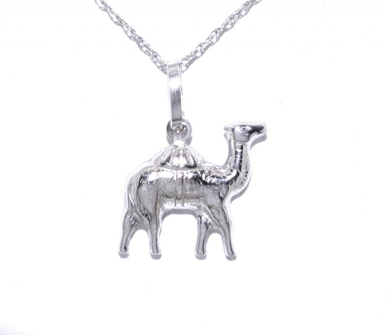18K White Gold Camel Charm 50001765 | Shin Brothers*