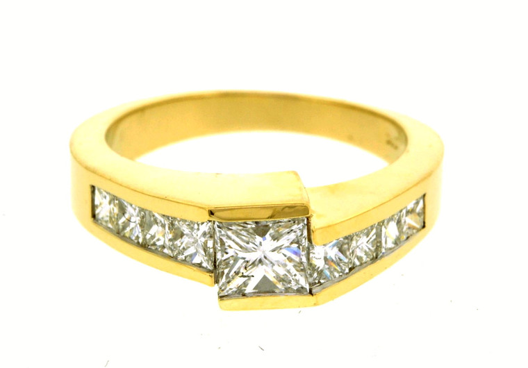 14K Yellow Gold Diamond Size 6 Band  11001996 | Shin Brothers * 