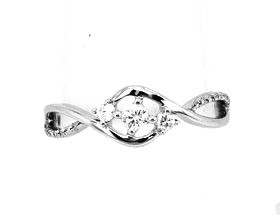14K White Gold Fancy Diamond Ring 11003731 | Shin Brothers* 14K White Gold Fancy Diamond Ring 11003731 | Shin Brothers*