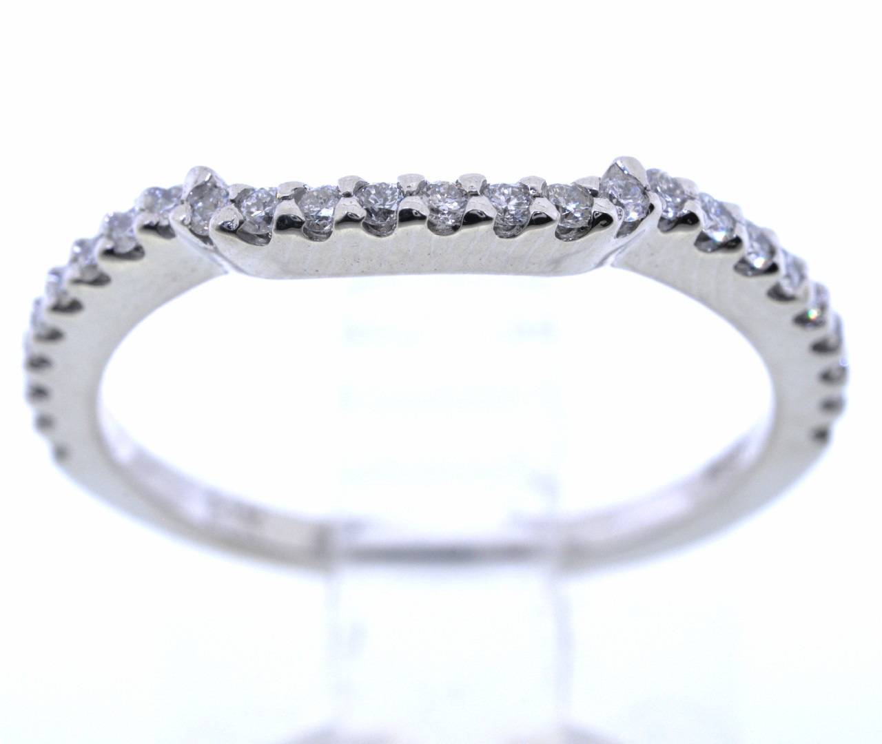 14K White Gold .26 ctw Diamond Wedding Band 11003824 | Shin Brothers* 14K White Gold .26 ctw Diamond Wedding Band 11003824 | Shin Brothers*