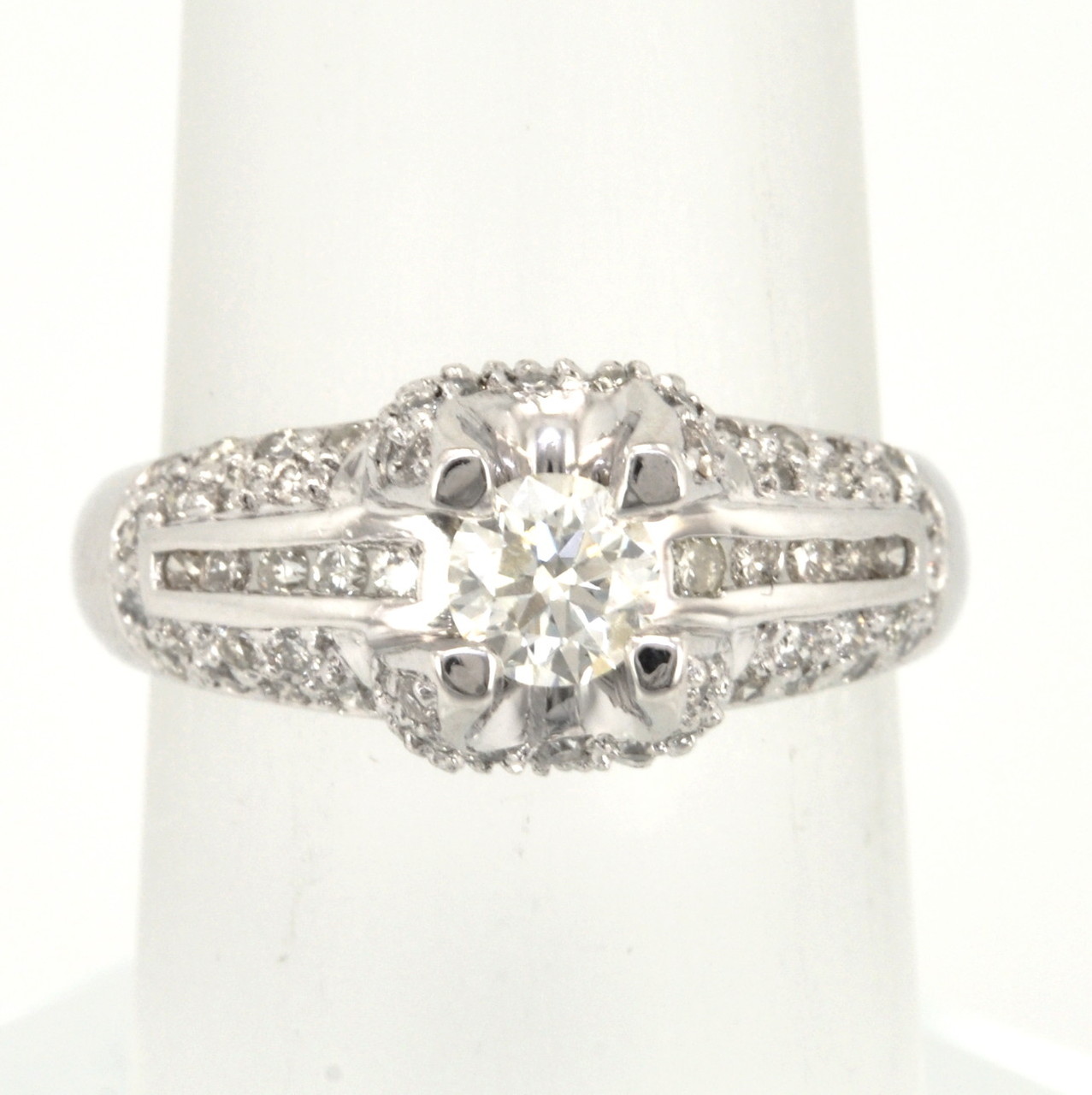 Platinum 1.02 ctw Diamond Ring 11003735  | Shin Brothers* 