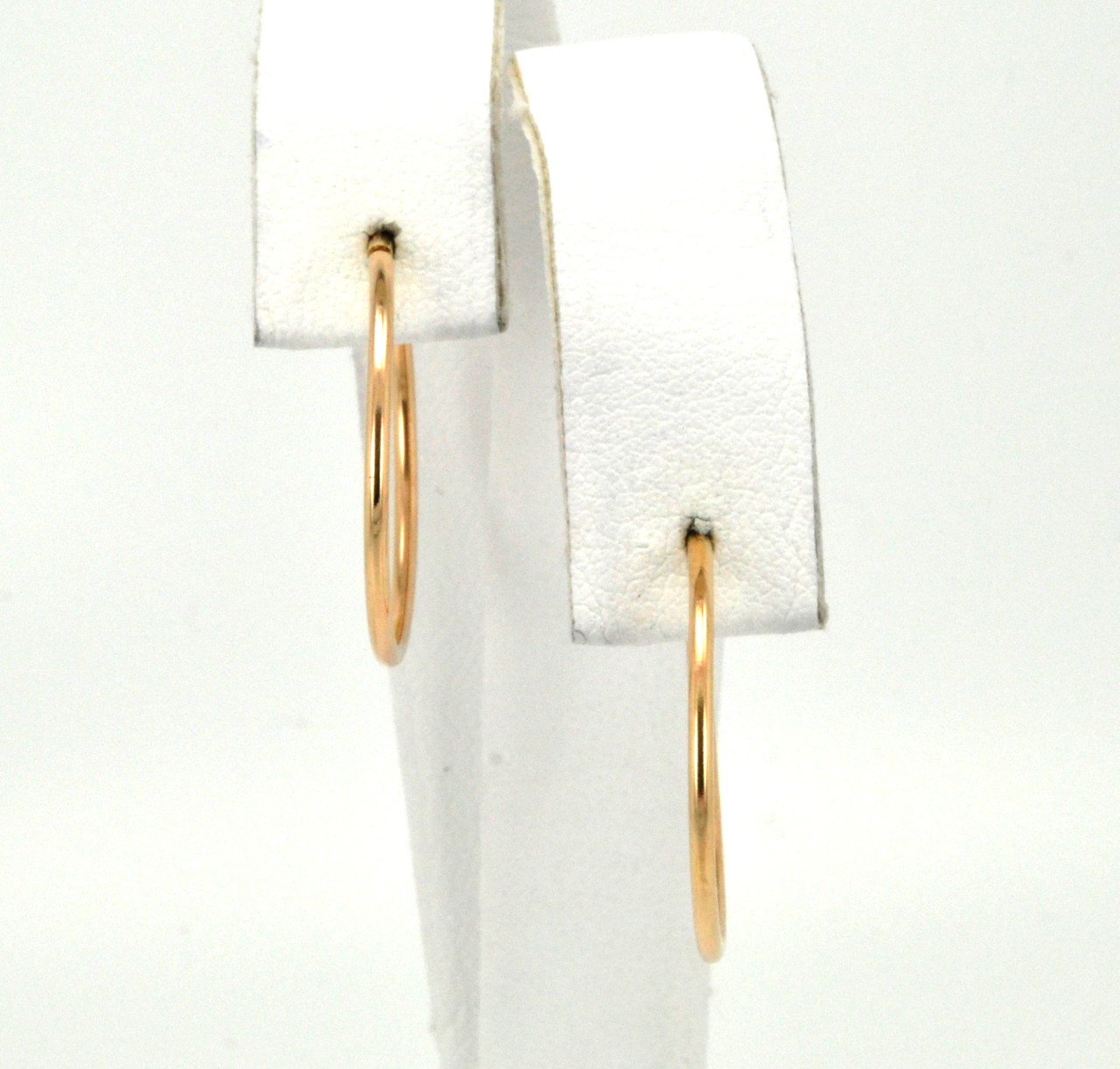 14K Yellow Gold Endless Hoop Earrings 40001706 | Shin Brothers* 14K Yellow Gold Endless Hoop Earrings 40001706 | Shin Brothers*