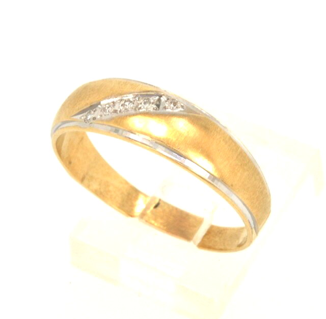 14K Yellow Gold Diamond Band 11001466   | Shin Brothers* 