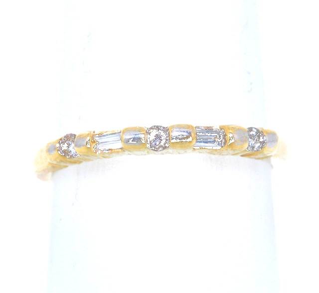 14K Yellow Gold Diamond Wedding Band 11003881 | Shin Brothers* 14K Yellow Gold Diamond Wedding Band 11003881 | Shin Brothers*