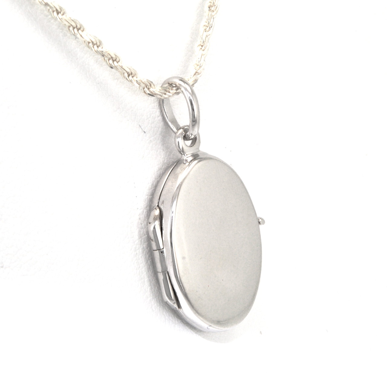 Sterling Silver Oval Locket Charm  85010336