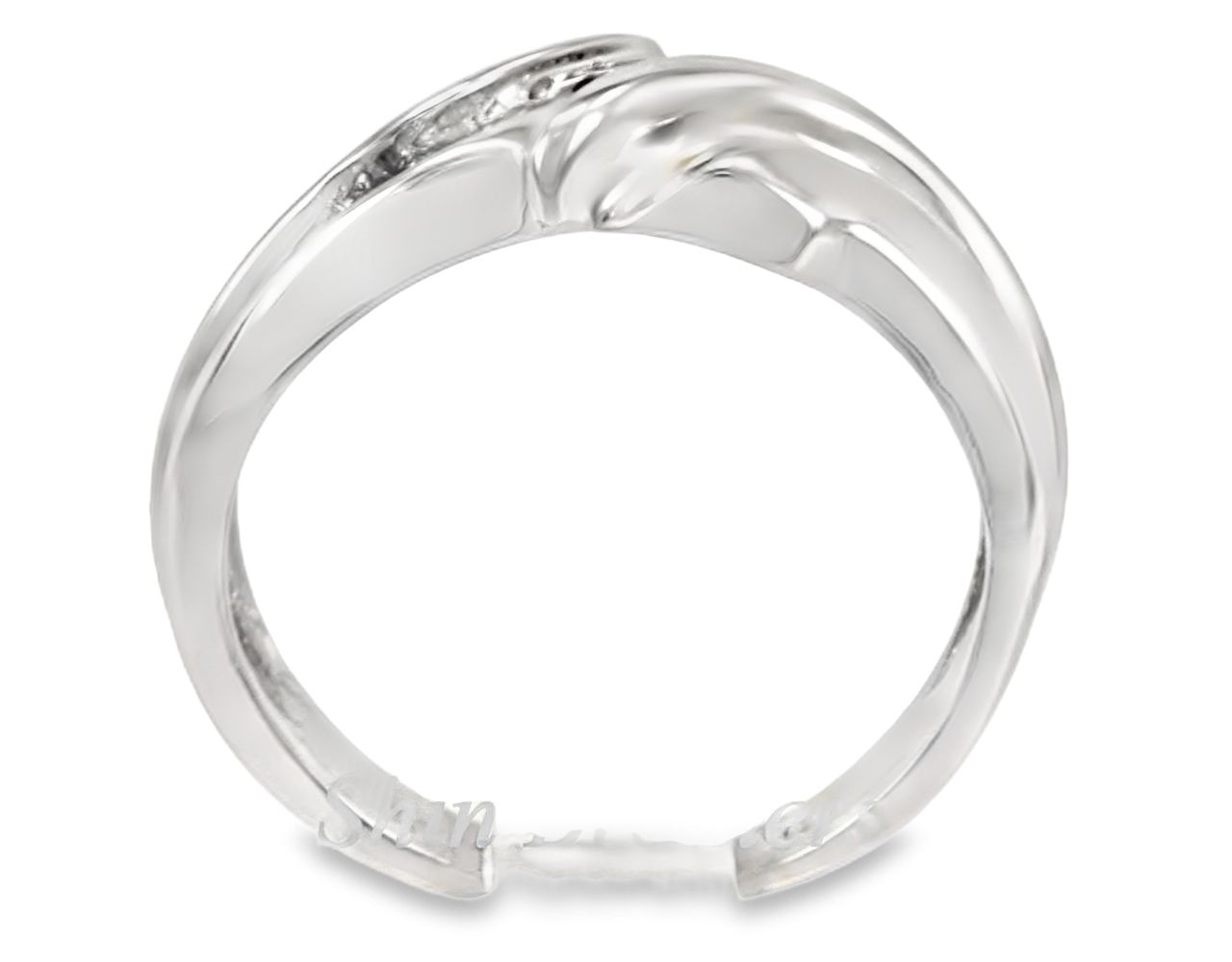 14K White Gold Diamond Wedding Band 11001959  | Shin Brothers* 
