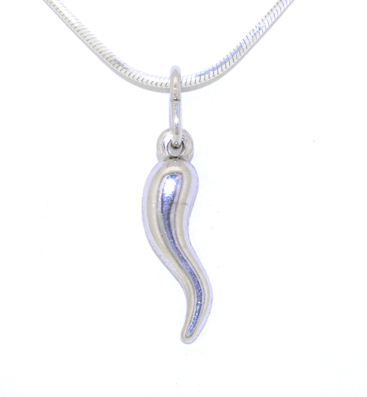 Sterling Silver Italian Horn Charm 85010386