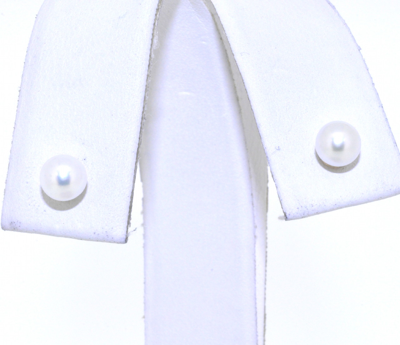 14K Yellow Gold Pearl Stud Earrings 42002148