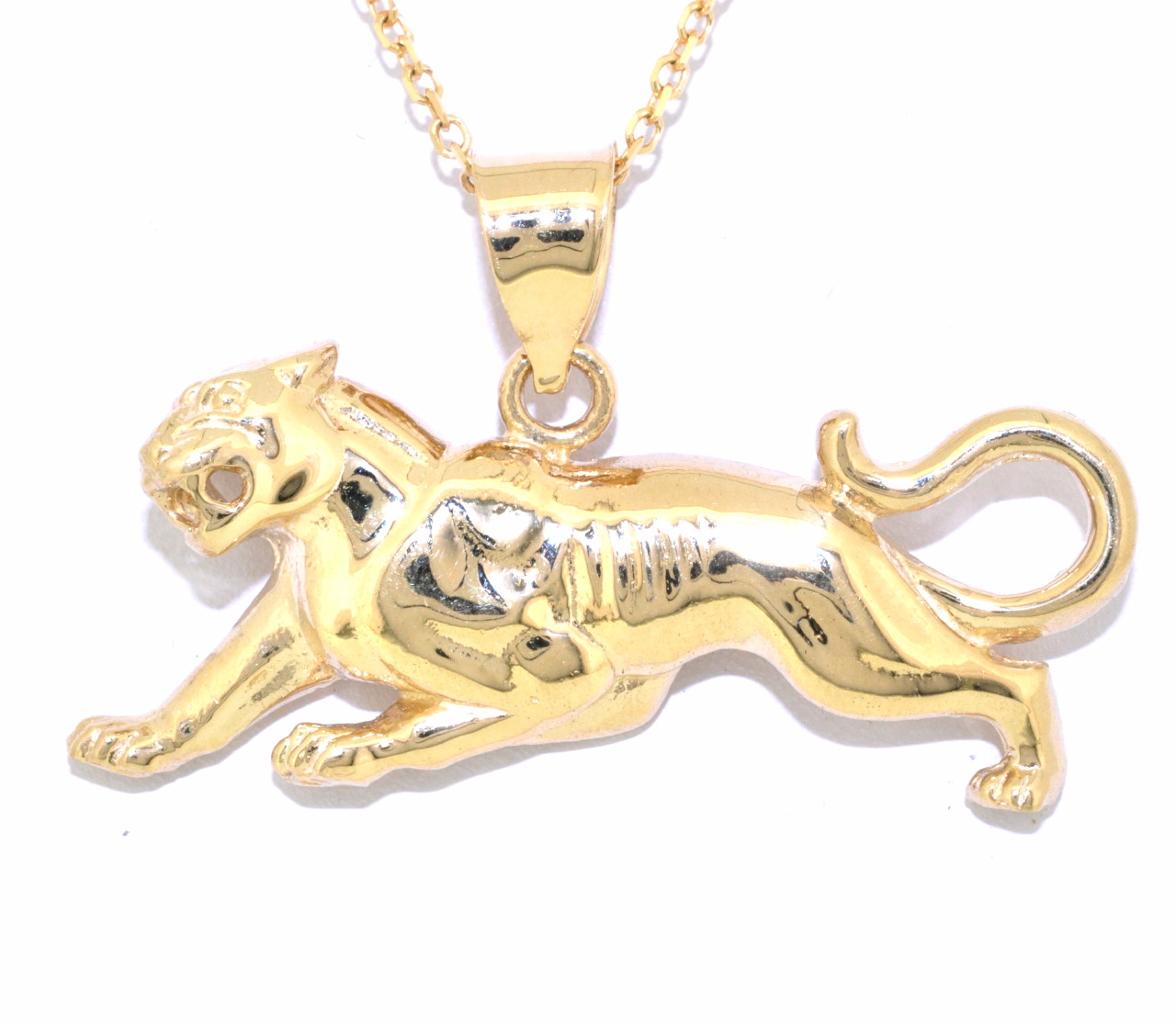 14K Yellow Gold Panther Charm 50002724 | Shin Brothers*