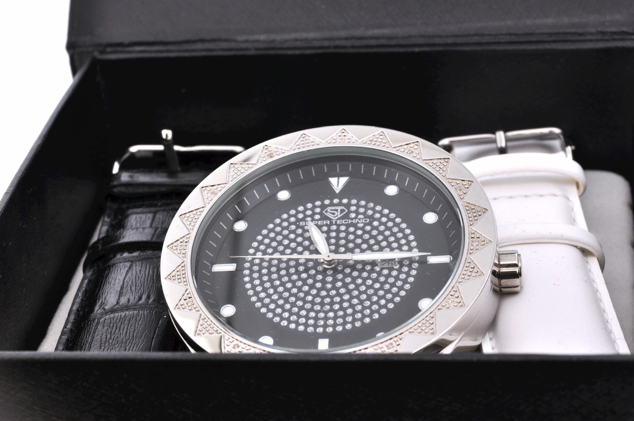 Super Techno Stainless Steel Men's Watch 63310030 Super Techno Stainless Steel Men's Watch 63310030