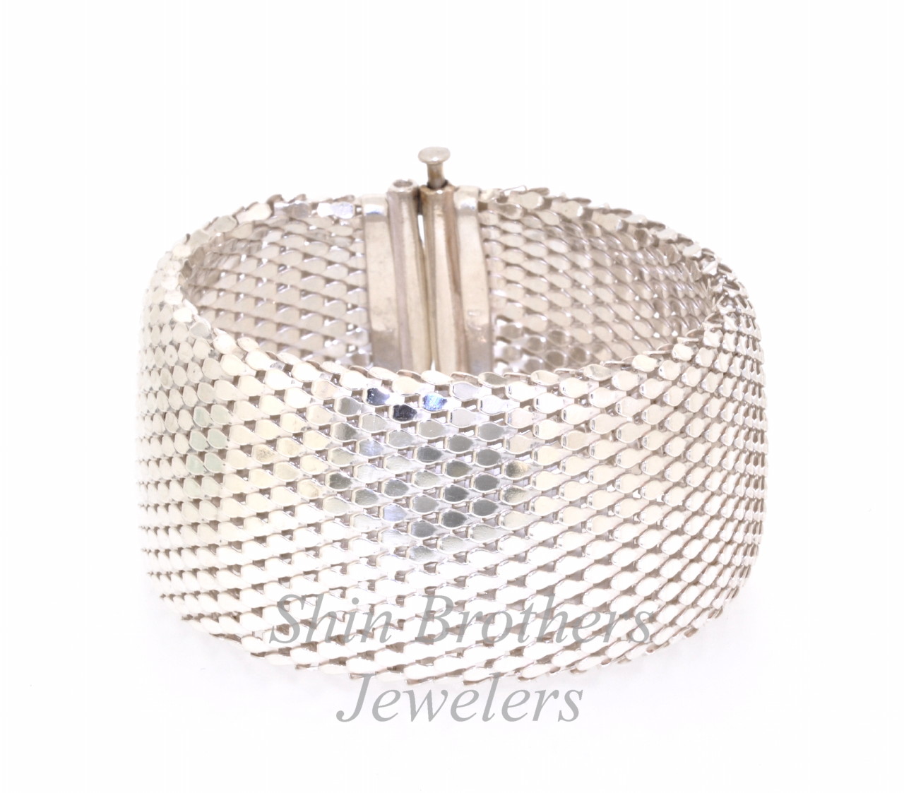 Sterling Silver Mesh Bracelet 82010462