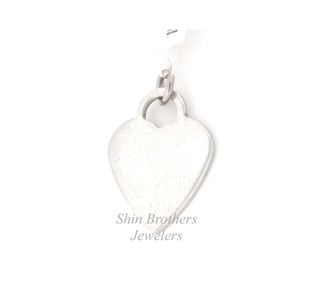 Sterling Silver Heart Charm 80000233**