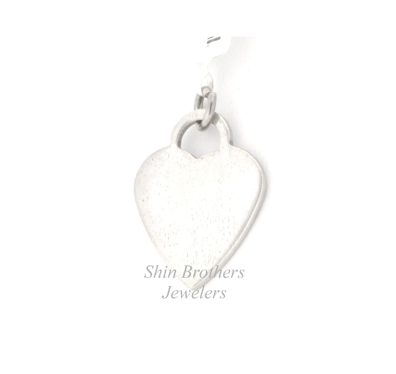 Sterling Silver Heart Charm 80000233**