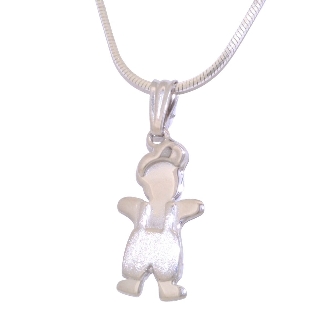 14K White Gold Boy Charm 50002953 | Shin Brothers** 14K White Gold Boy Charm 50002953 | Shin Brothers**
