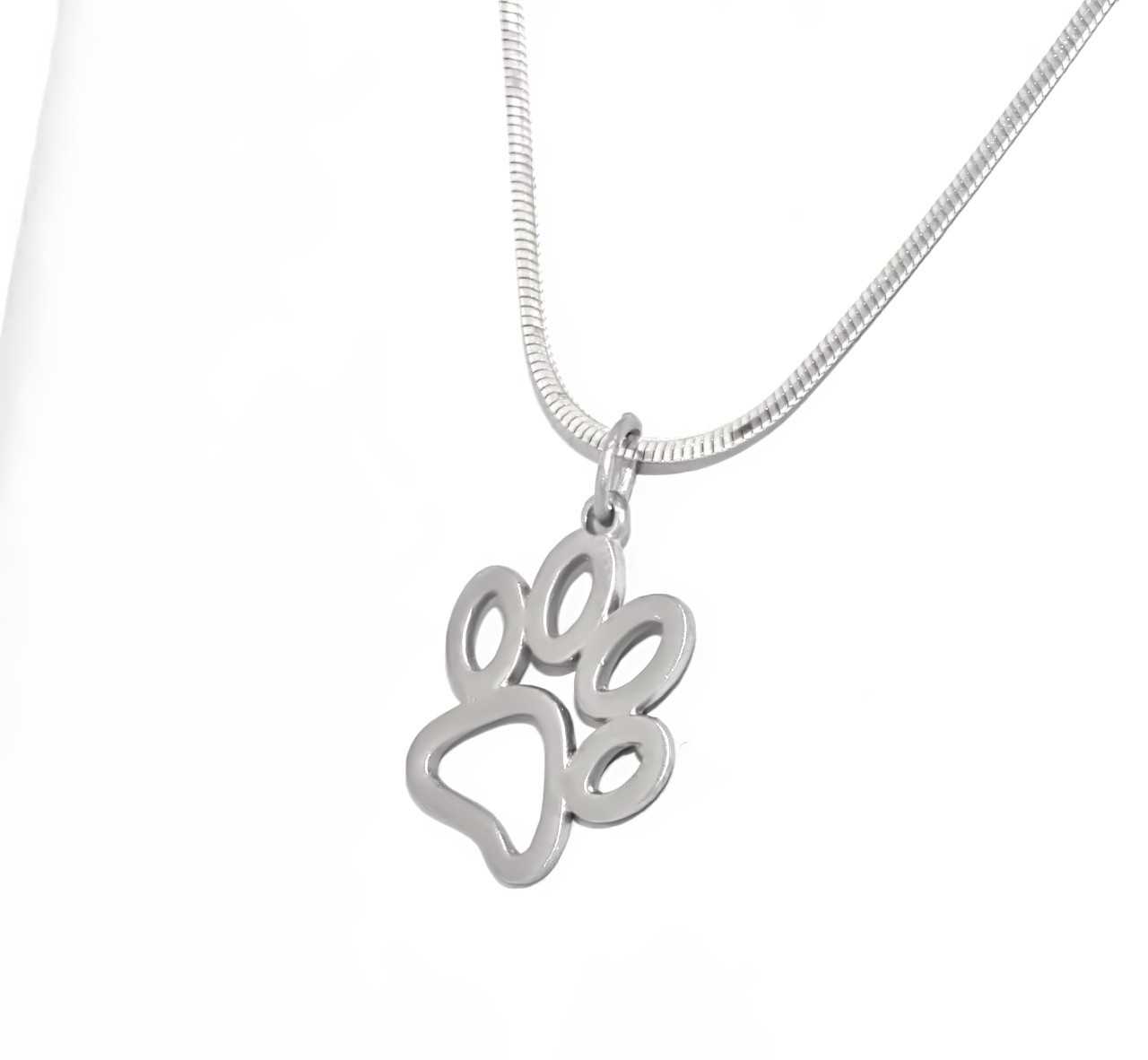 14K White Gold Dog's Paw Charm50002980 | Shin Brothers* 14K White Gold Dog's Paw Charm50002980 | Shin Brothers*