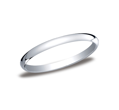 14K White Gold 2mm Wedding Band 10017038