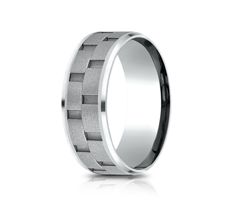 Cobalt Chrome 8mm Wedding Band 11510011 | Shin Brothers* Cobalt Chrome 8mm Wedding Band 11510011 | Shin Brothers*
