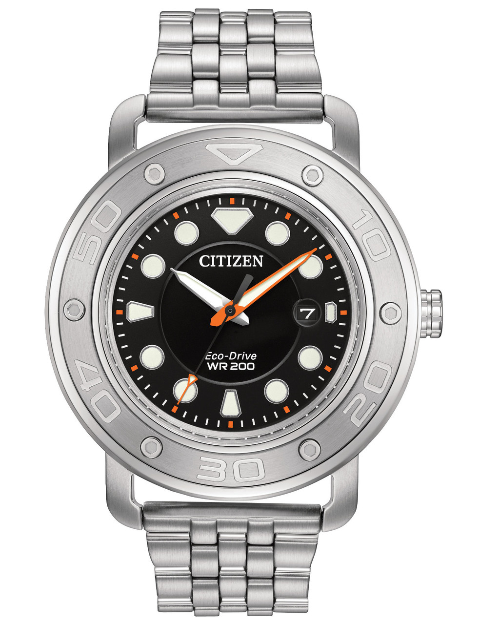 Citizen Eco-Drive AW1530-65E Mens Dual Bracelet and Strap Watch w/ Date by Shin Brothers*