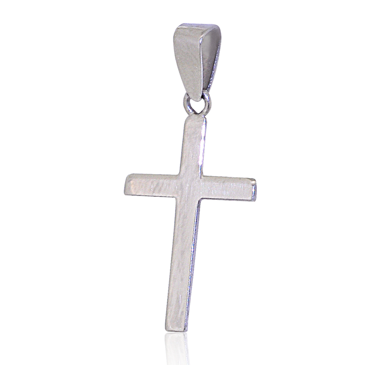  Platinum Cross Charm 50003277 By Shin Brothers*
