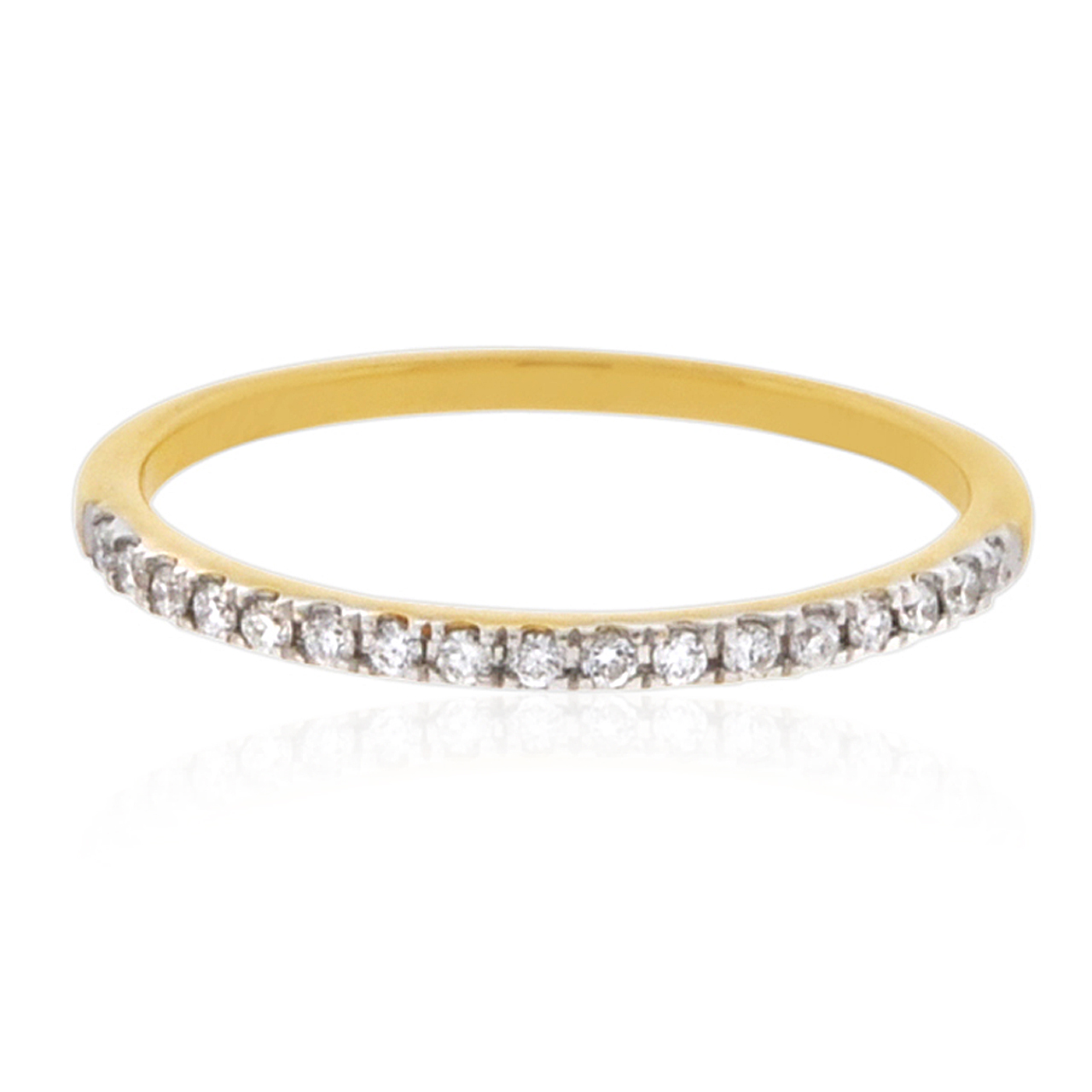 14K Yellow Gold Diamond Wedding Band 11006314 | Shin Brothers* 14K Yellow Gold Diamond Wedding Band 11006314 | Shin Brothers*
