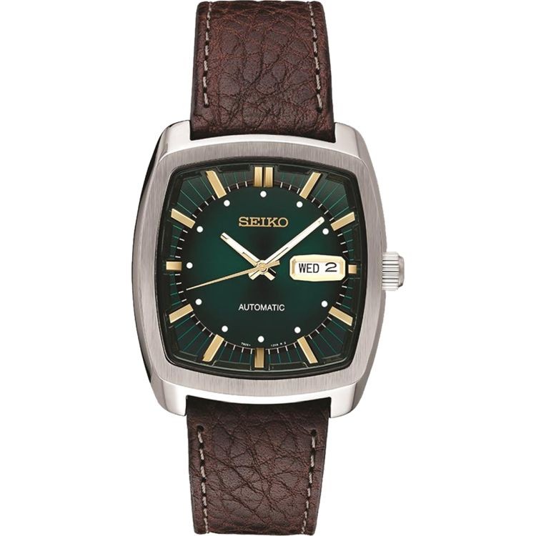 Seiko Men's Recraft Series Automatic Leather Casual Watch SNKP27 | Shin Brothers* 