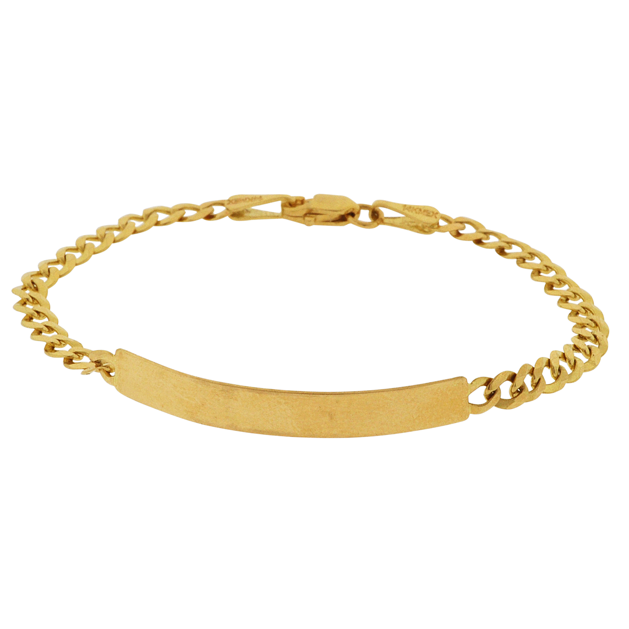 14K Yellow Gold Baby ID Bracelet 20001781 | Shin Brothers* 14K Yellow Gold Baby ID Bracelet 20001781 | Shin Brothers*